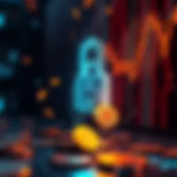 DeFi Projects Hacked for Millions Graphic showing a digital lock and falling cryptocurrency coins, representing the hacking of two DeFi projects