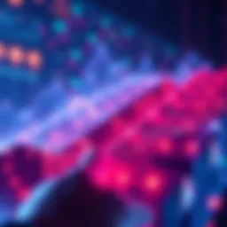 DeFi Value Transition to Chainlink Visual representation of decentralized finance moving to Chainlink solutions, depicting security and innovation in blockchain technology.
