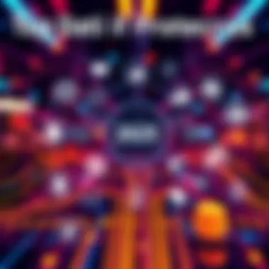 A graphic showing various DeFi yield protocols with icons representing returns and wallets.