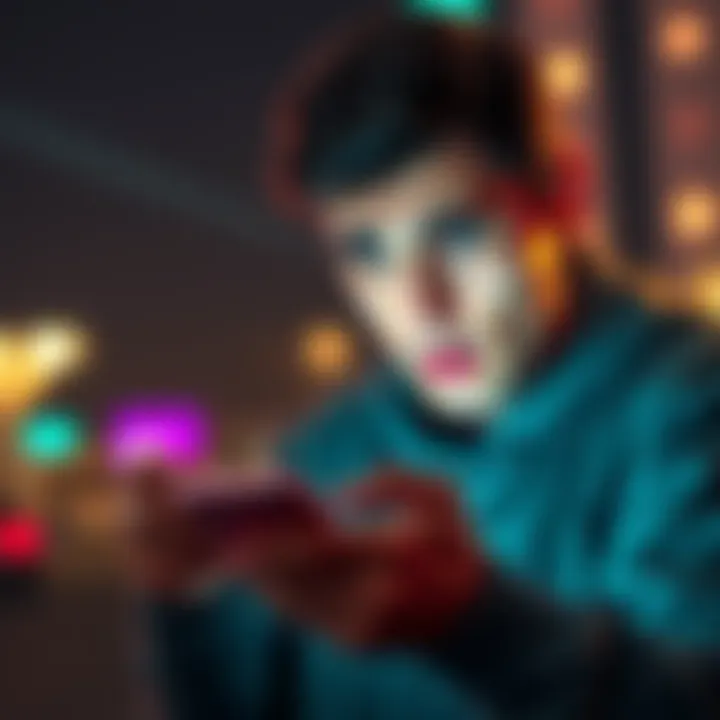 A worried person checking their phone for a delayed Revolut transfer status