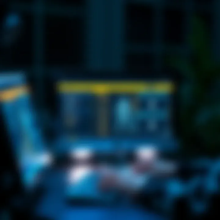 A person using a computer to delete their Phantom Wallet, ensuring security of digital assets.