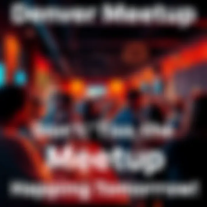 A group of people gathered in a local venue in Denver discussing and sharing ideas during a meetup.