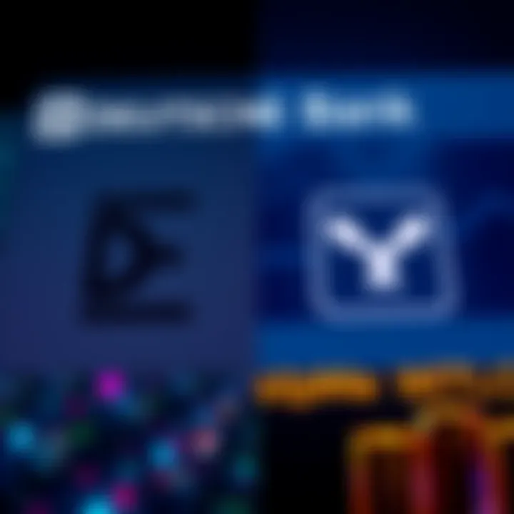 Visual representation of Deutsche Bank logo and Ripple logo side by side, showcasing the partnership in blockchain finance.