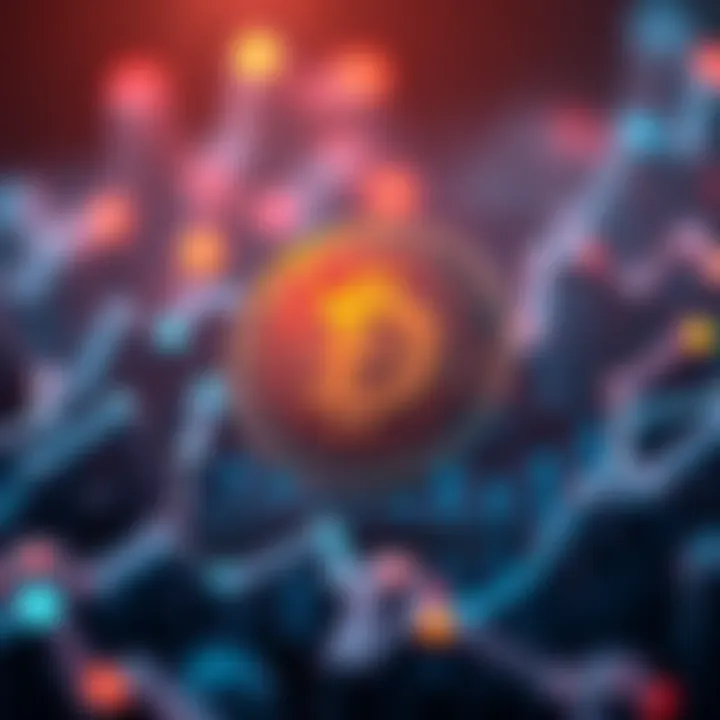 A digital representation of the DigiDollar stablecoin with the DigiByte logo, symbolizing financial freedom and secure transactions.