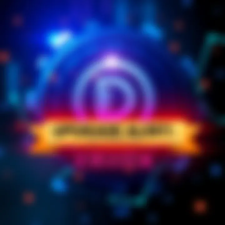 Graphic showing the new DigiDollar logo with a banner for version 9.26.3 and icons representing new features.