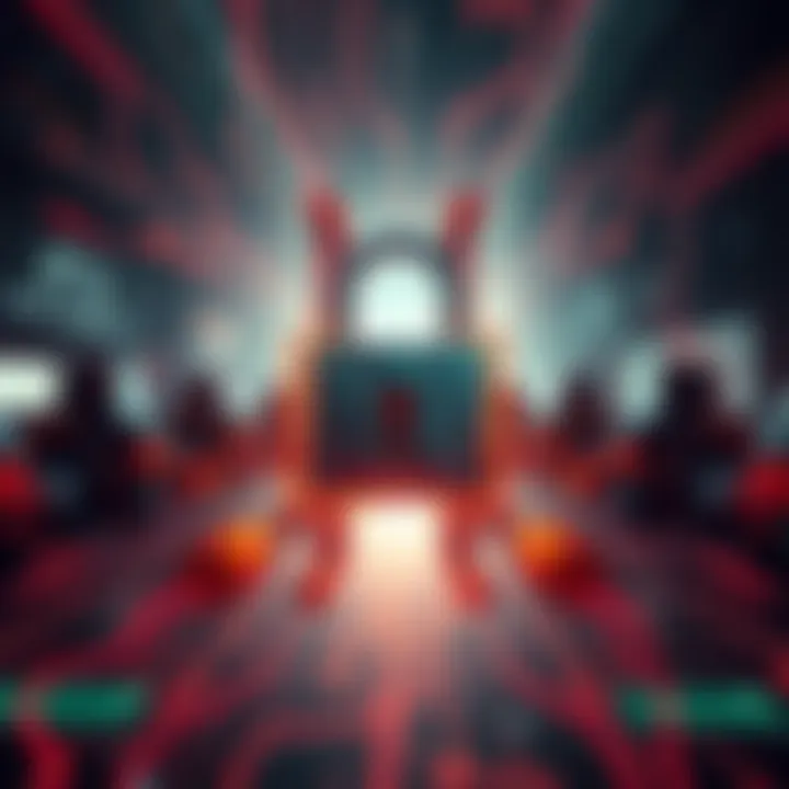 Digital Fortress Breached A visual representation of a security breach, showcasing a digital lock being compromised, highlighting the urgency for users to secure their assets.