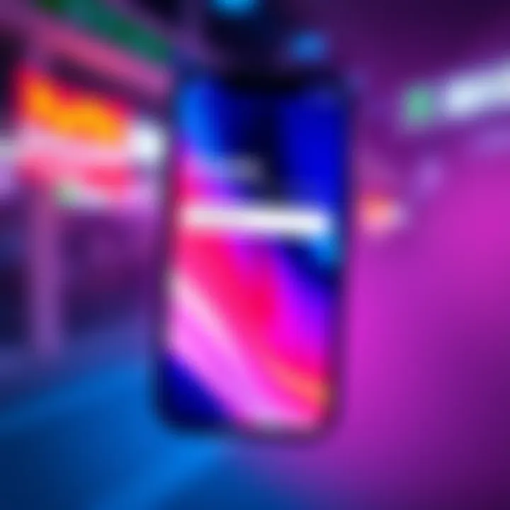 A smartphone screen showing an app with the 'Explore Market' and 'Swap' sections turned off, displaying a clean interface.