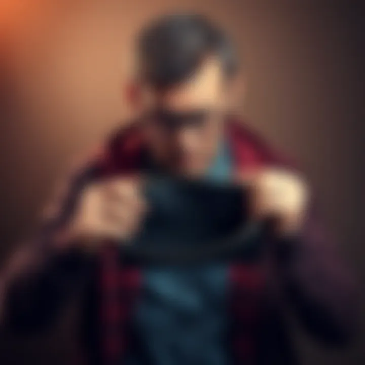 A frustrated individual is holding an empty wallet, showing their disappointment after a broken financial promise.