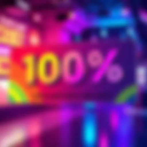 A colorful banner promoting a 100% discount available until May 2027, with a clock symbol illustrating the time period.