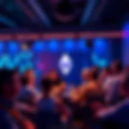 Discussion on Ethereum News People engaging in a discussion about Ethereum news and events