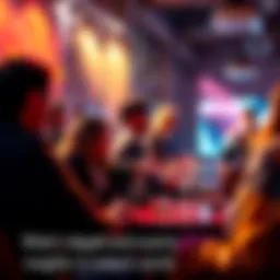 People engaging in a lively discussion about current societal issues in a community setting.