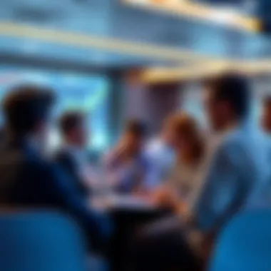 People engaged in a lively discussion about Ethereum and cryptocurrency trends in a digital forum setting