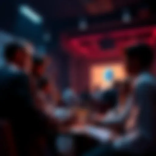 People engaging in a discussion about Ethereum, sharing news and insights