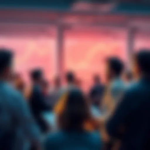 People discussing trading strategies and daily events in a community forum