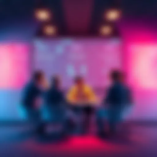Group of people debating the problems of Pi's MainNet after six months.