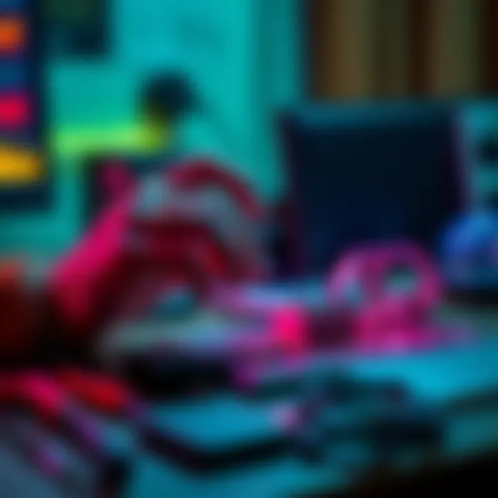 DIY USB Hardware Wallet A person assembling a DIY USB hardware wallet for cryptocurrency storage with a USB drive, tools, and a computer on a desk.