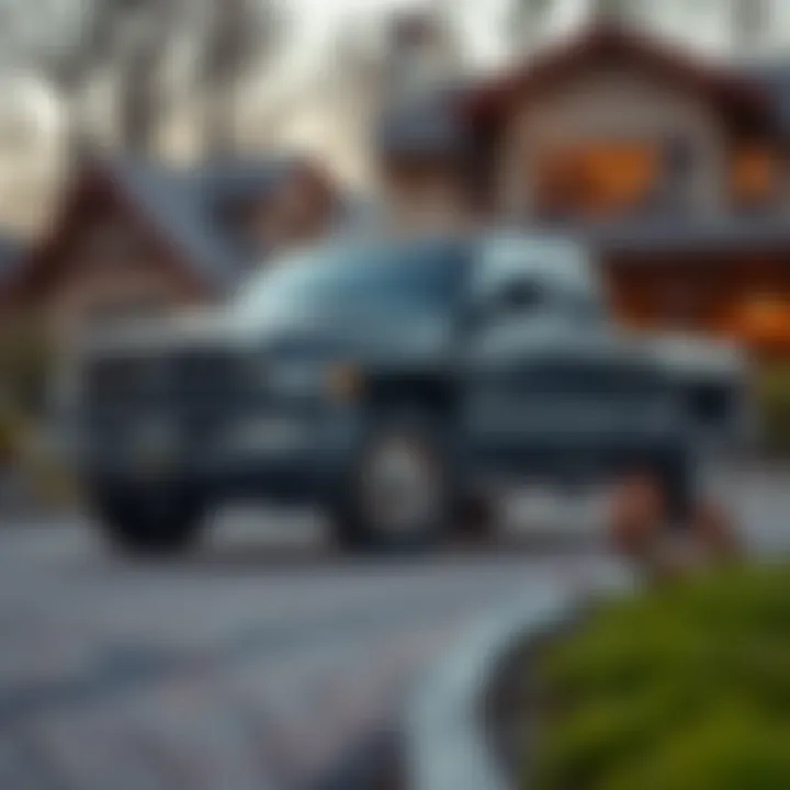 Rare Dodge 3500 for Sale A pristine 2001 Dodge 3500 truck showcased in a charming outdoor setting, highlighting its unique features and classic design.