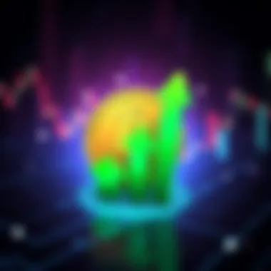 A graphic showing the DOGE coin with green upward arrows indicating a potential price increase during X's trading launch.