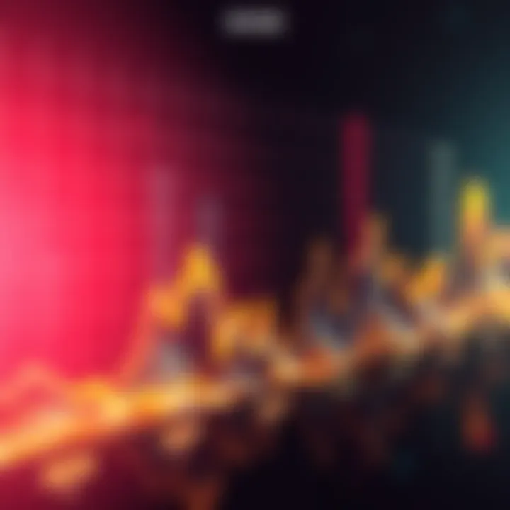 Graph showing fluctuations in DOGE prices over 12 years with peaks and valleys