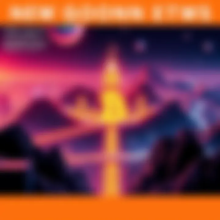 An artistic representation of Dogecoin symbolizing its rise in the financial world