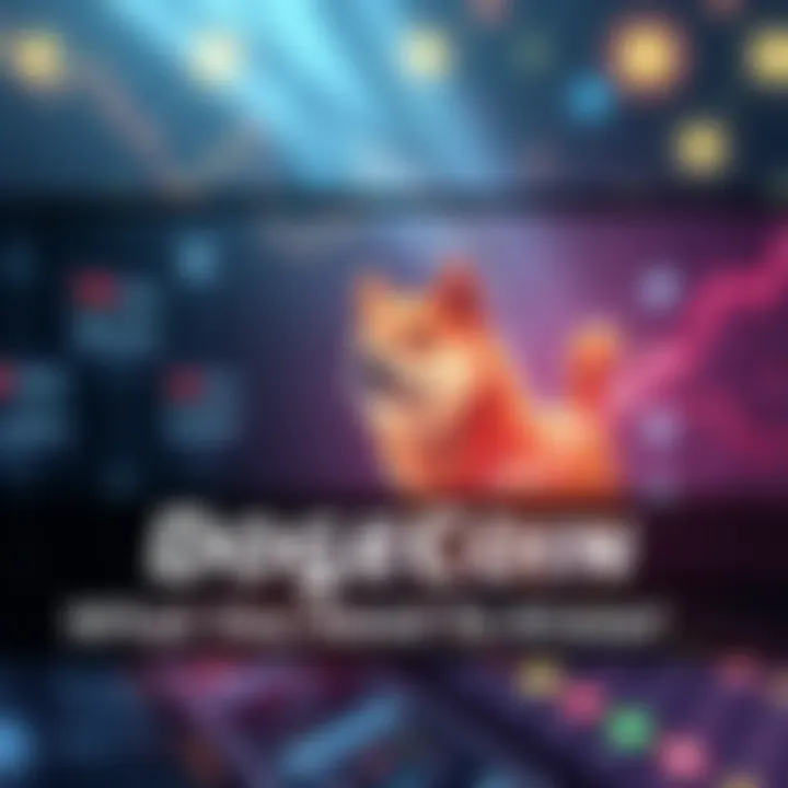 Graph showing DogeCoin price rising sharply, attracting attention in the cryptocurrency market