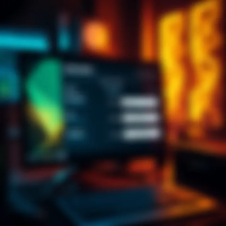 A computer screen displaying stratum fields for solo mining Dogecoin with wallet address and password input fields visible.