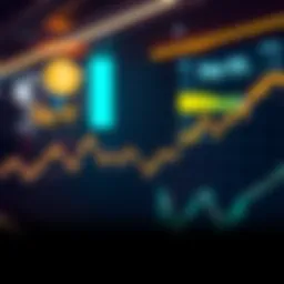 A graph showing Dogecoin's price movement towards $1, with Day 95 highlighted and community discussions in the background.