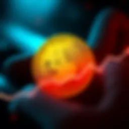 A Dogecoin symbol alongside a line graph showing an upward trend, symbolizing the price approaching $0.10.