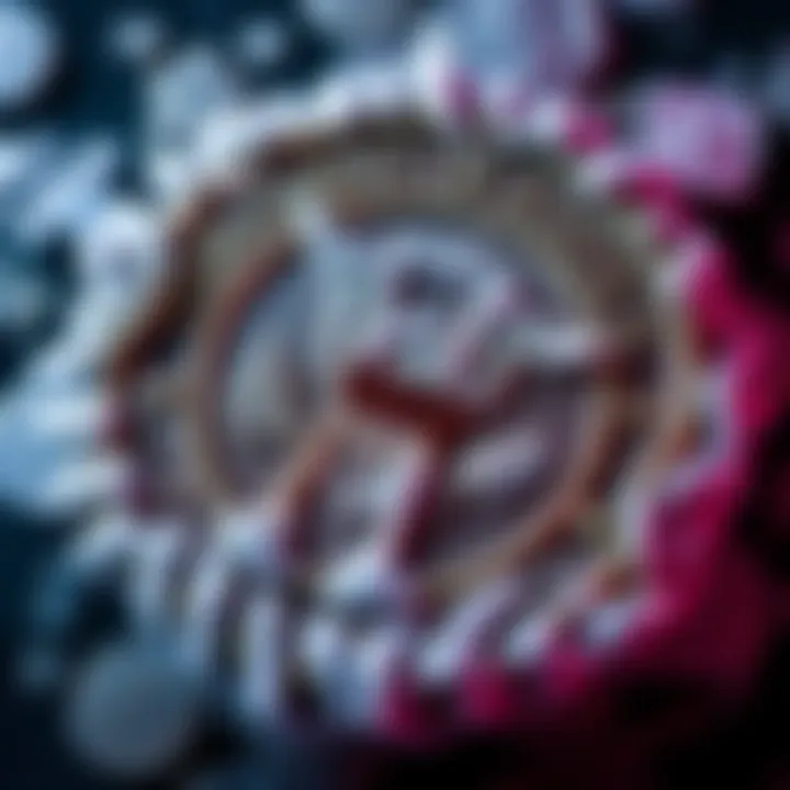 DOJ Freezes Cryptocurrency The U.S. Department of Justice logo with frozen cryptocurrency symbols around it, representing the fight against fraud.