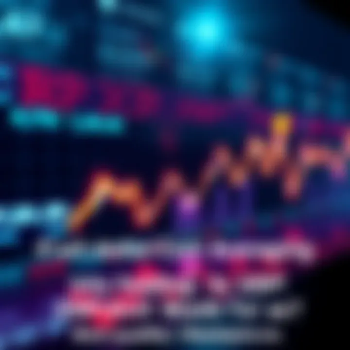 A graph showing fluctuating prices of XRP with arrows indicating dollar-cost averaging investments over time