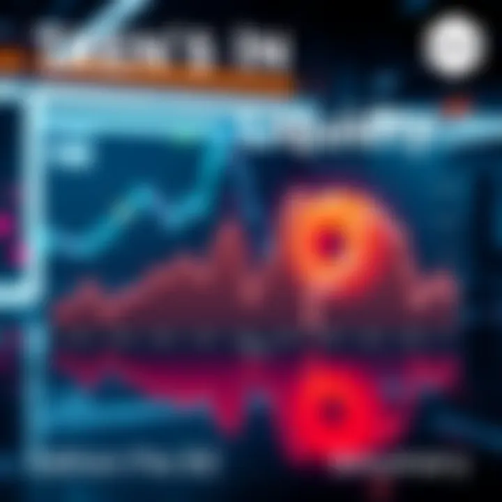 Graph showing decline in Total Value Locked for DONUT pool alongside ETH price movement