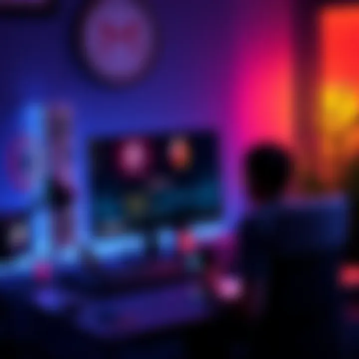 A person sitting at a desk downloading the Monero wallet on a Windows PC