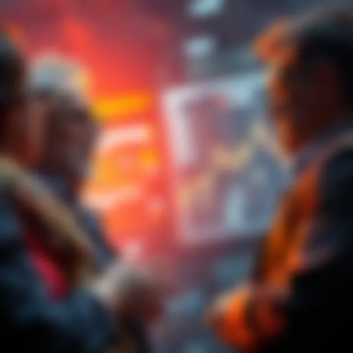 Dr. Leemon engaging with investors on future economic challenges