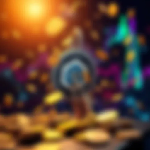 Visual representation of a major cryptocurrency theft, illustrating the Drift Protocol logo with falling coins and a broken lock symbolizing the breach.