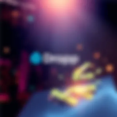 Illustration showing Dropp logo and Truist logo with money icons representing instant payments