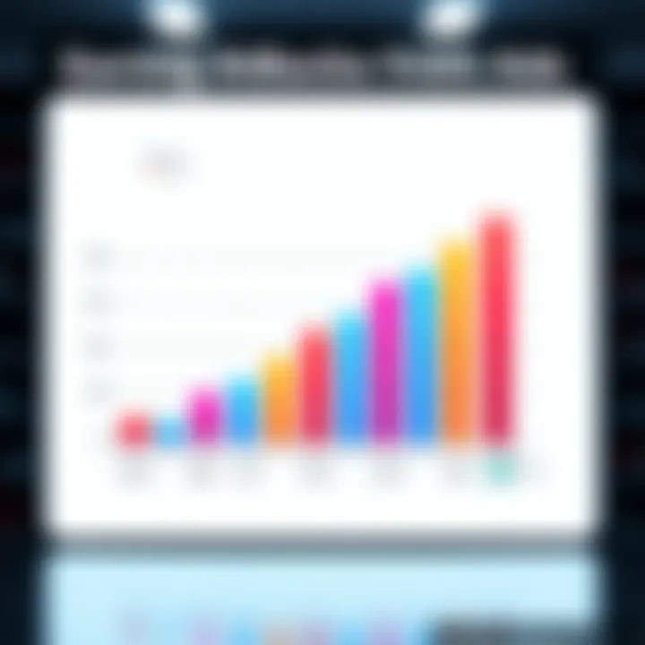 A chart showing potential earnings of Atlas Bucks from watching advertisements, with colorful bars representing different amounts, set against a light background.
