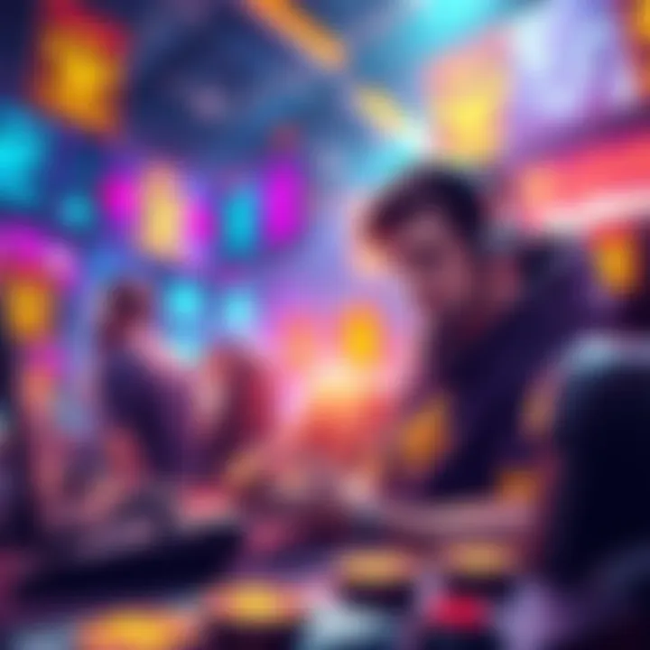 A player collecting badges in a vibrant gaming world, preparing for land ownership and daily earnings.