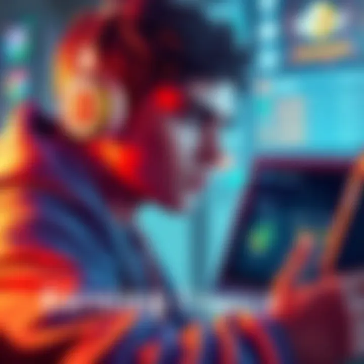 Earning Essence in Sorare A F2P Sorare player looking at a screen showing their team stats and essence points, focused on improving their game.