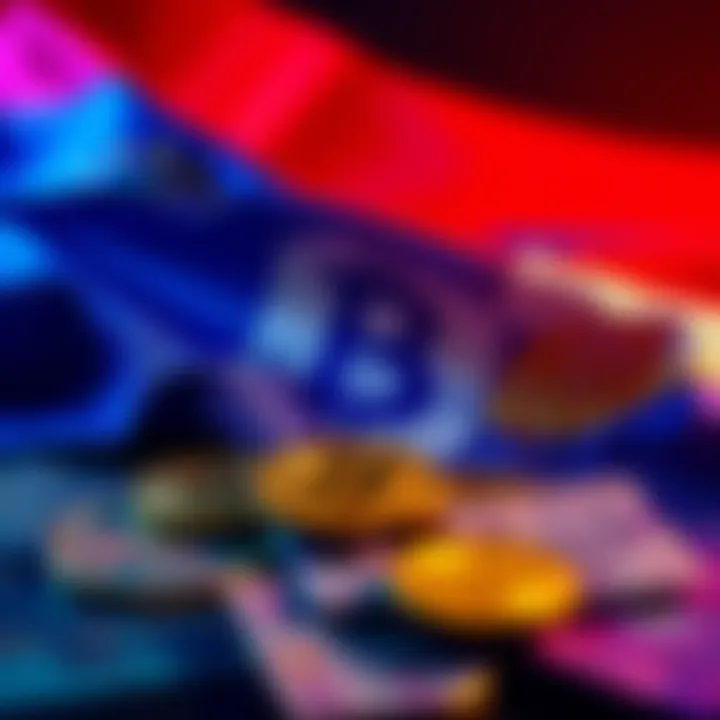 El Salvador Embraces Cryptocurrency A visual representation of Pi Network as a potential currency in El Salvador, featuring the national flag and symbolic currency elements.