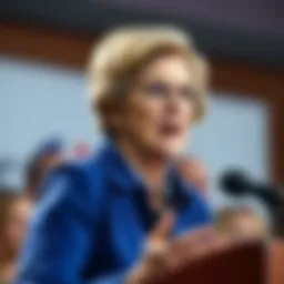 Senator Elizabeth Warren demands Meta disclose its stablecoin plans during a press conference