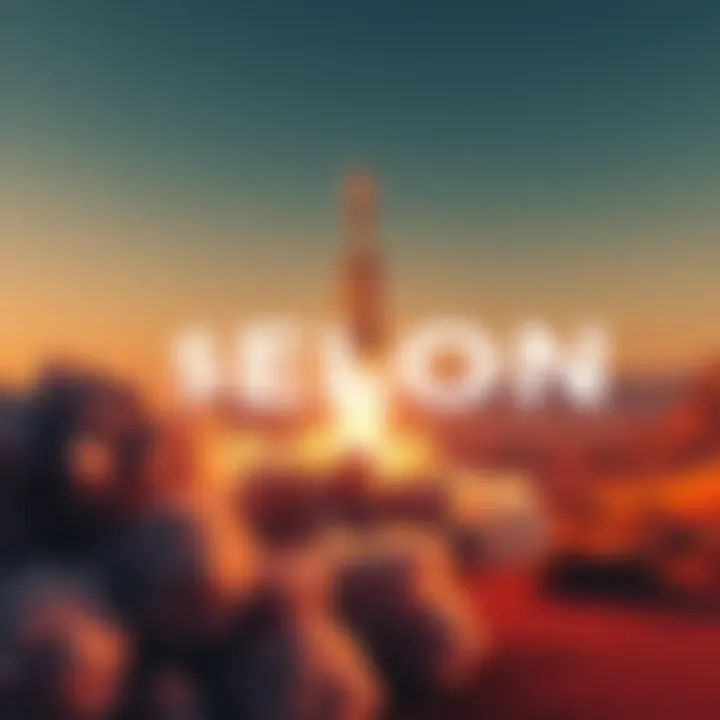 $ELON Memecoin Launch Graphic showing the $ELON logo with elements of Elon Musk and Dogecoin culture, featuring a rocket heading to Mars in the background