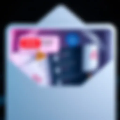 An open email inbox showing multiple spam alerts and warning messages