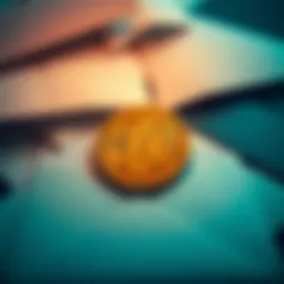 Emails and Bitcoin A collection of emails discussing connections between Jeffrey Epstein and Bitcoin, with a focus on the Bitcoin logo.