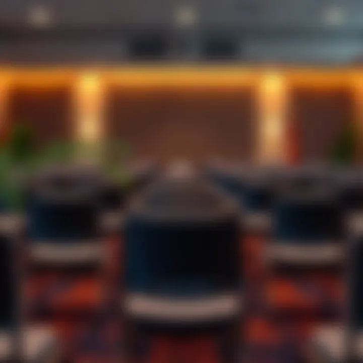 A conference room with empty chairs set up, symbolizing concerns over the lack of new GC members as May approaches.