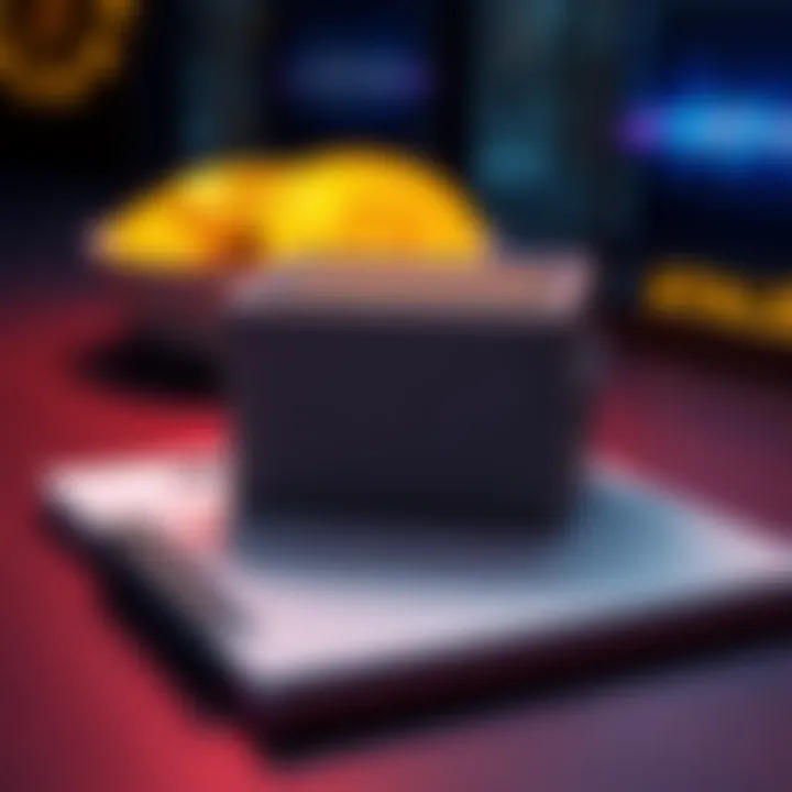 Empty Cryptocurrency Wallet A visual representation of an empty cryptocurrency wallet with a 12-word seed phrase on a notepad.