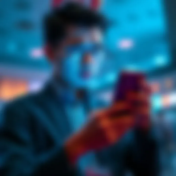 Entrepreneur looking worried at his phone A concerned Singapore entrepreneur checking his phone after losing his crypto portfolio to a scam game app