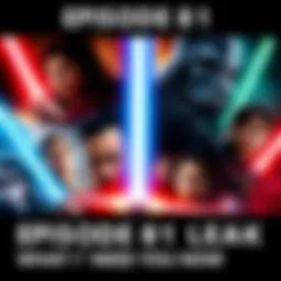 Episode 81 Leak Highlights Collage of key moments from Episode 81 leak, showcasing exciting scenes and character expressions
