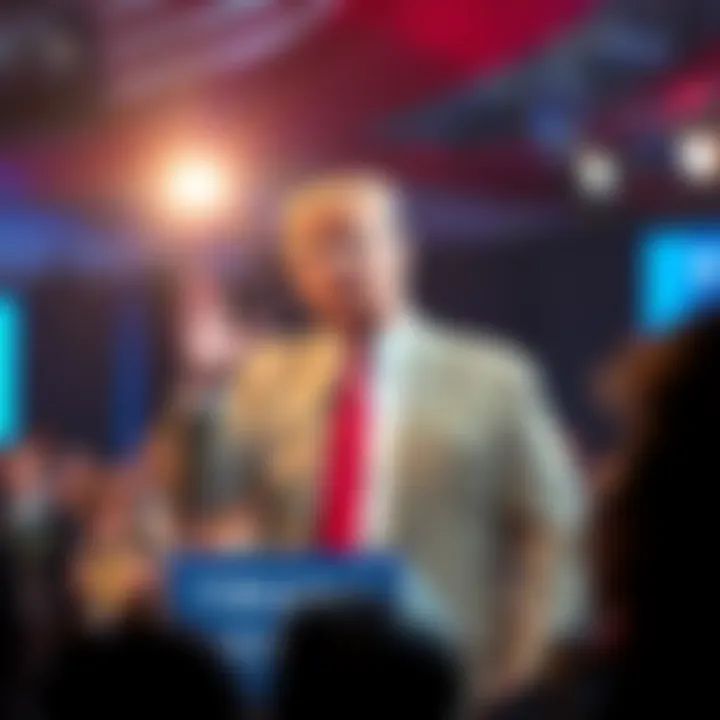 Eric Trump addresses an audience about the political challenges and opportunities in 2025.