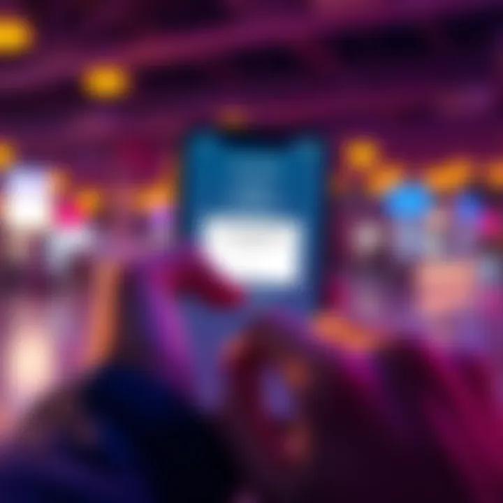 A person using a smartphone to reset a PIN for their Eternl wallet, showing the interface with a security prompt and a locked symbol on the screen.