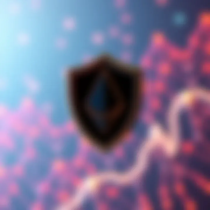 A graphic showing a large dollar sign with a shield symbol, representing the ETH Foundation's $1 million security subsidy for blockchain audits.